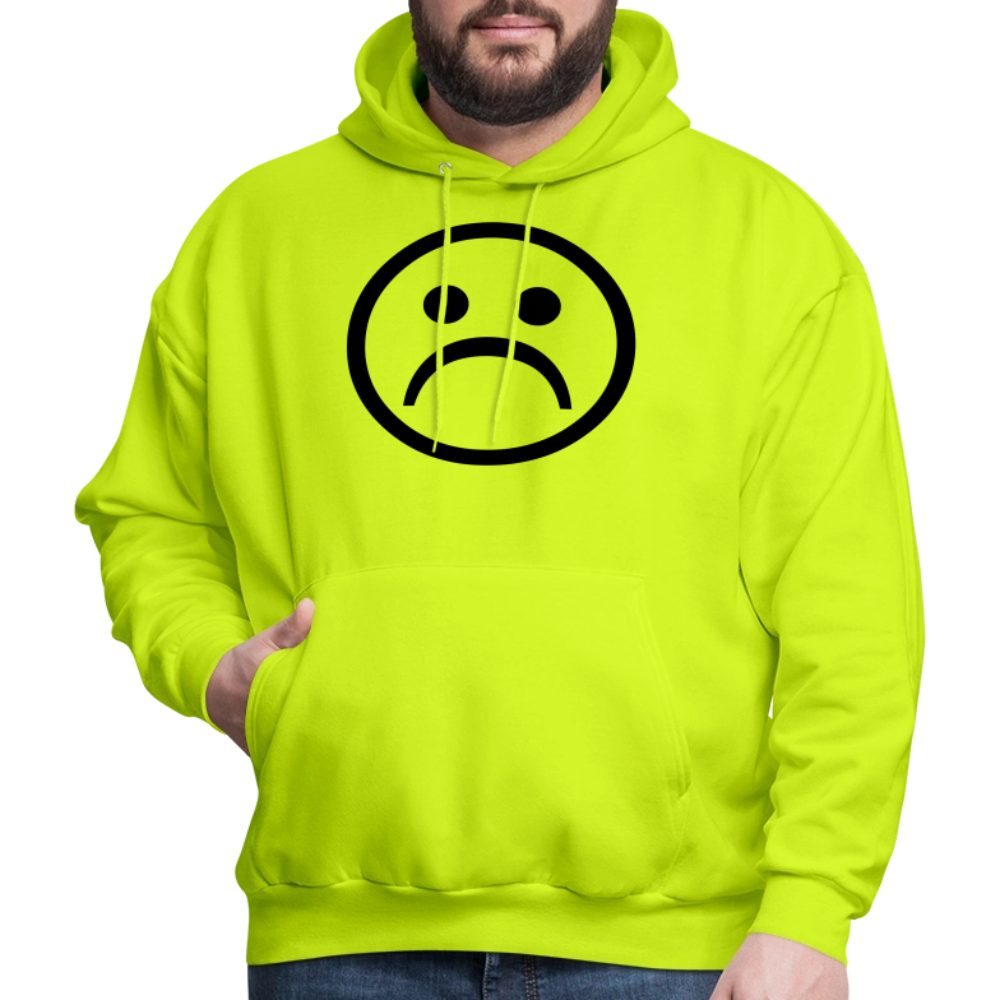 No Friends No Problems Unisex Lightweight Terry Hoodie - safety green