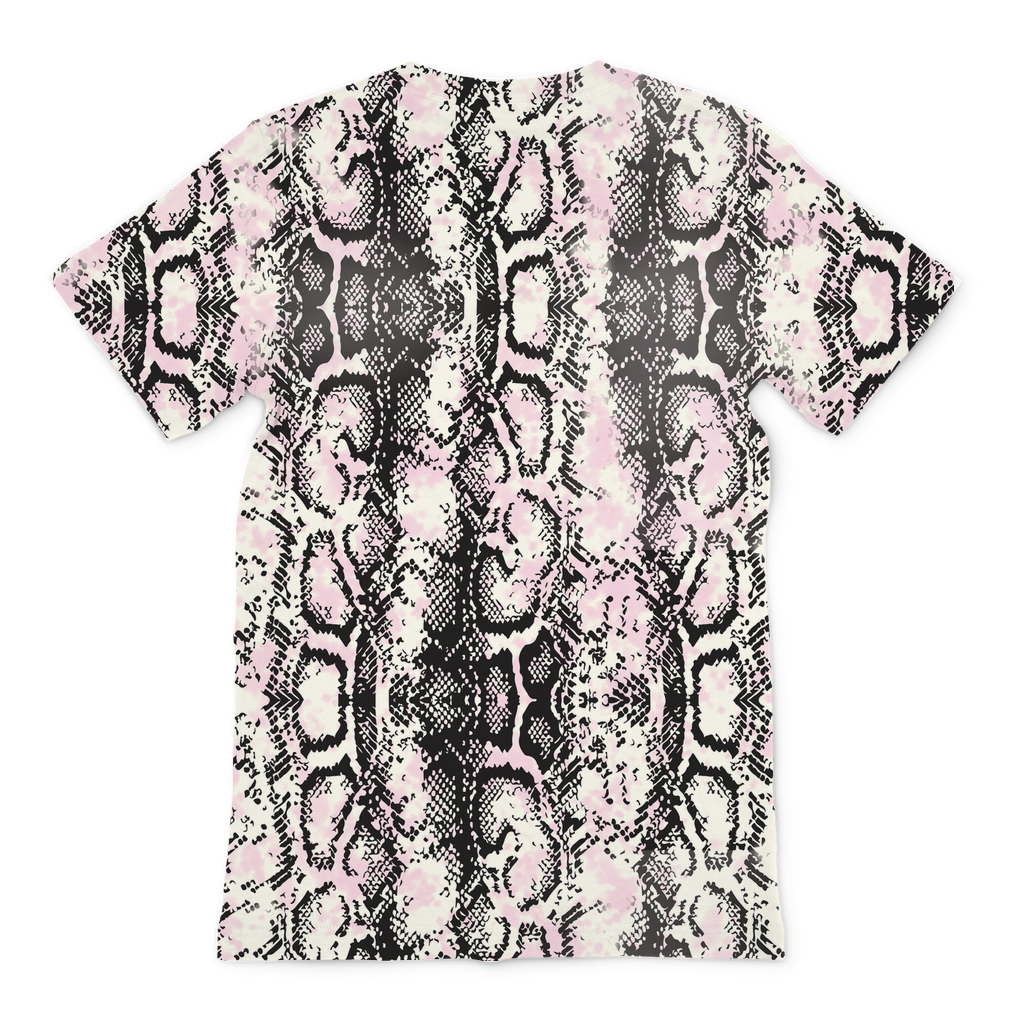 Snake Skin Premium Sublimation Adult T-Shirt