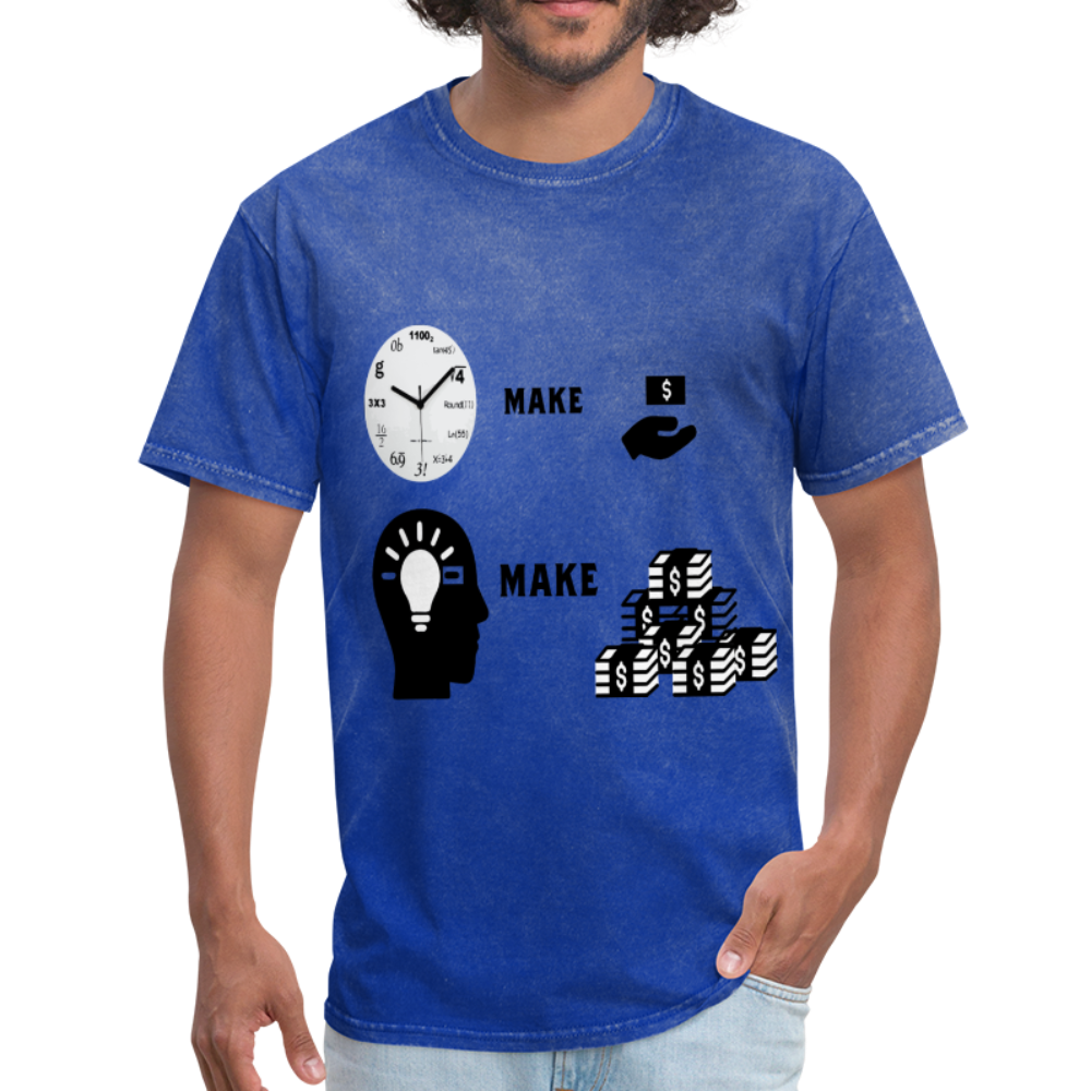 Hours make dollars brain makes millions Unisex Tee - BIZARRE PRINTS