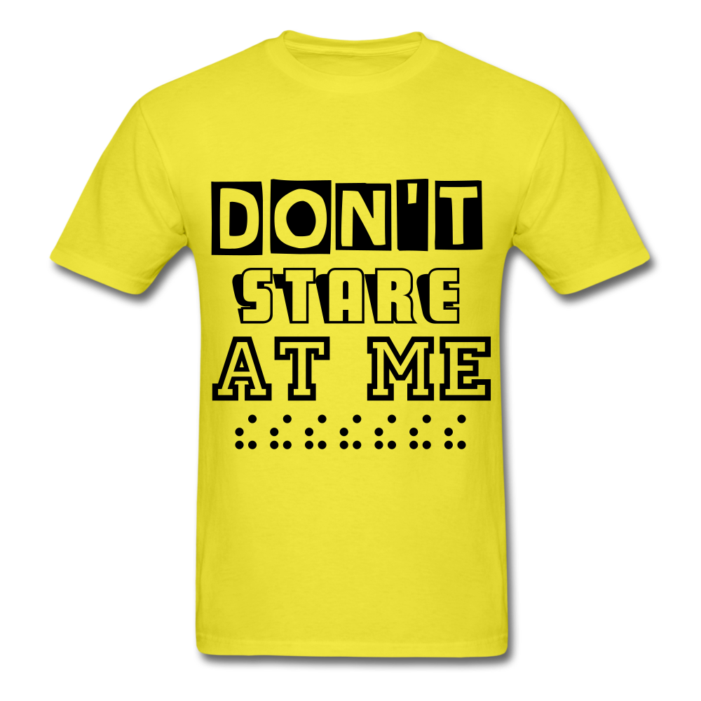 Don't stare at me Unisex T-Shirt - BIZARRE PRINTS