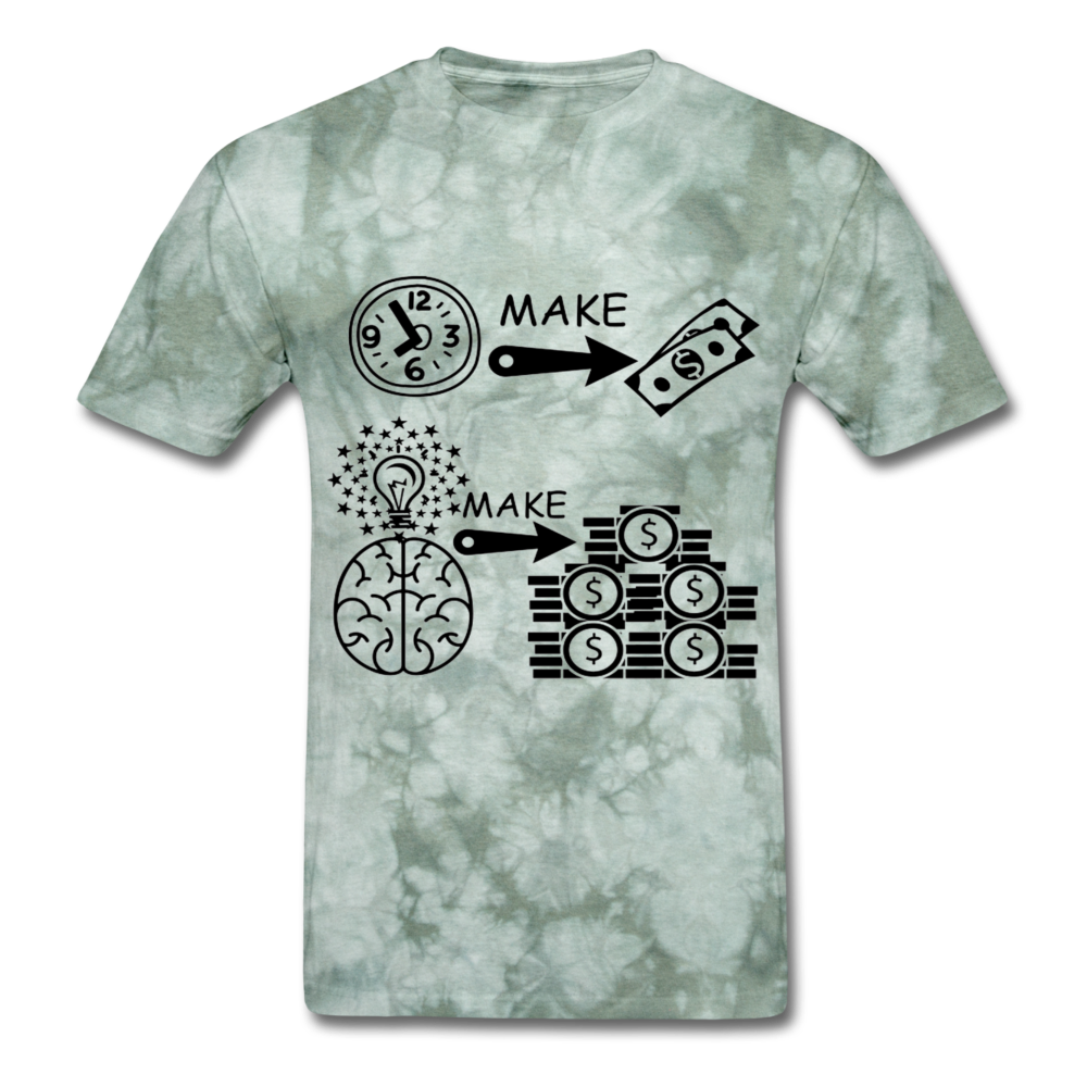 Hours make dollars ideas make millions_Unisex Classic T-Shirt - BIZARRE PRINTS