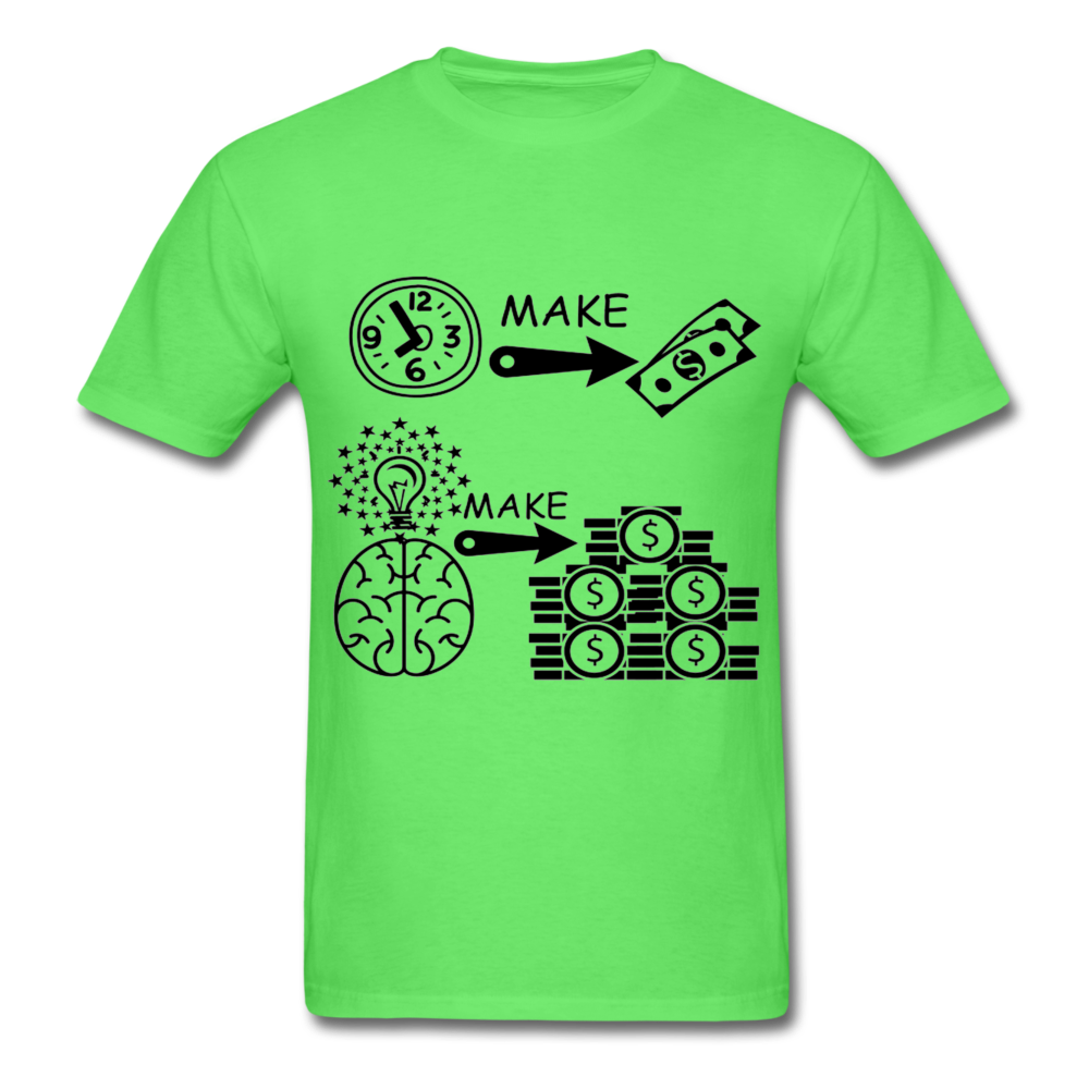 Hours make dollars ideas make millions_Unisex Classic T-Shirt - BIZARRE PRINTS