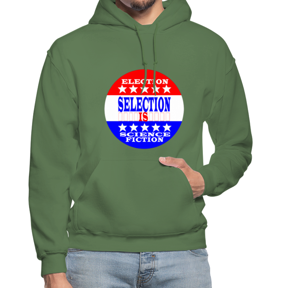 Election Selection Is Science Fiction Unisex Hoodie - BIZARRE PRINTS