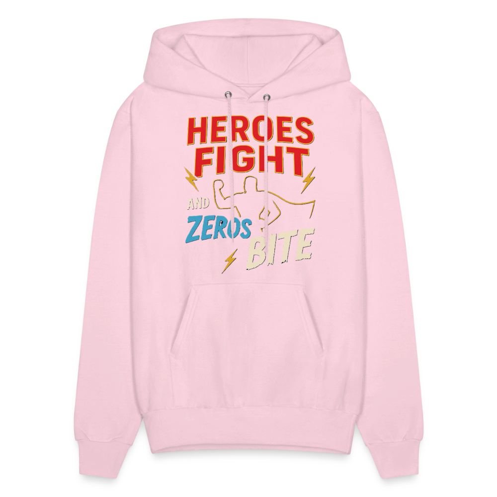 Heroes Fight And Zeros Bite - pale pink