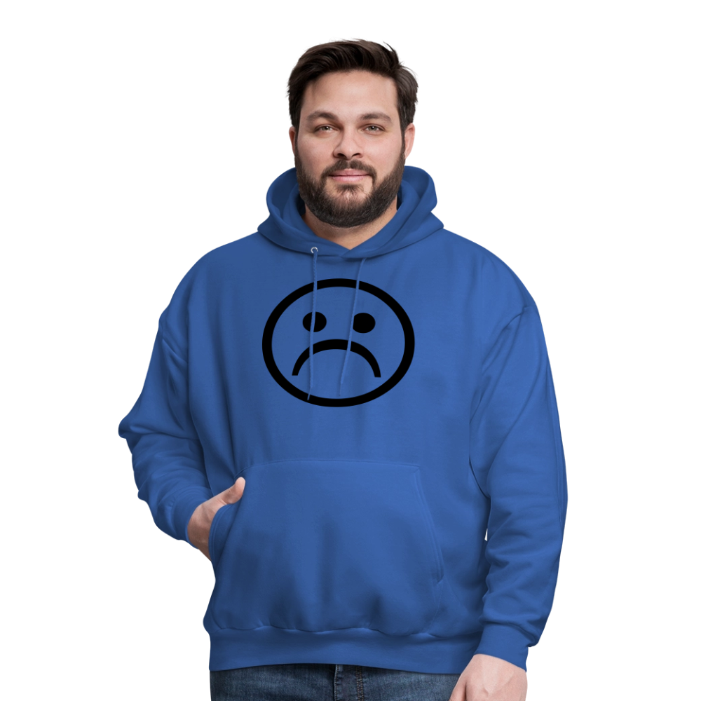 No Friends No Problems Unisex Lightweight Terry Hoodie - royal blue