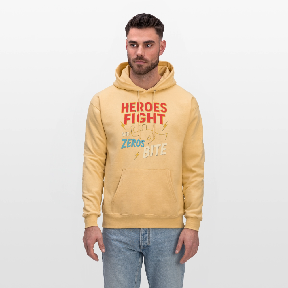 Heroes Fight And Zeros Bite - light gold 