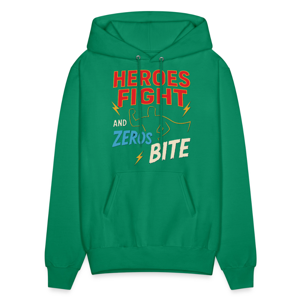 Heroes Fight And Zeros Bite - kelly green
