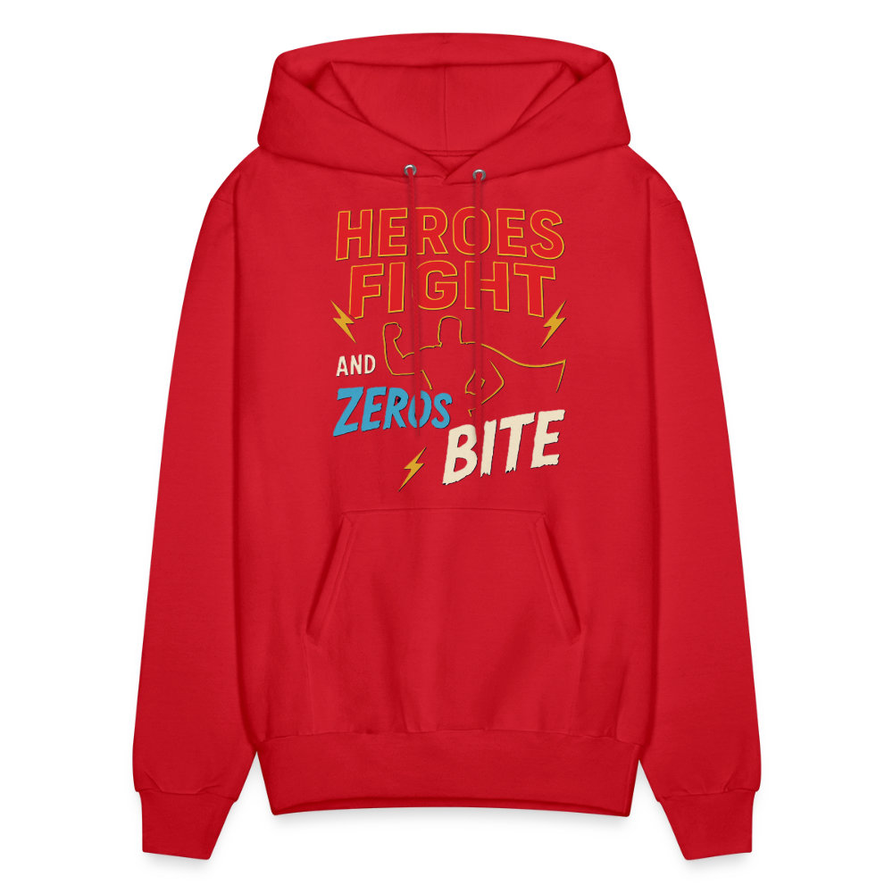 Heroes Fight And Zeros Bite - red