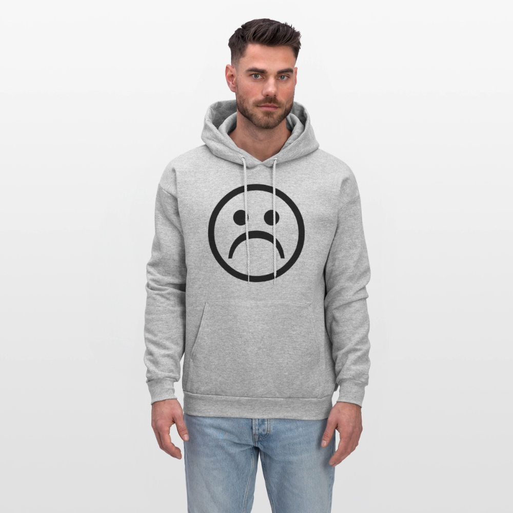 No Friends No Problems Unisex Lightweight Terry Hoodie - heather gray