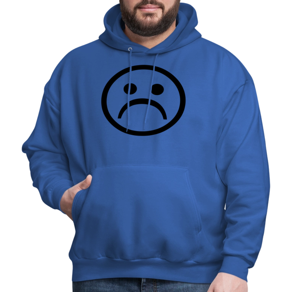 No Friends No Problems Unisex Lightweight Terry Hoodie - royal blue