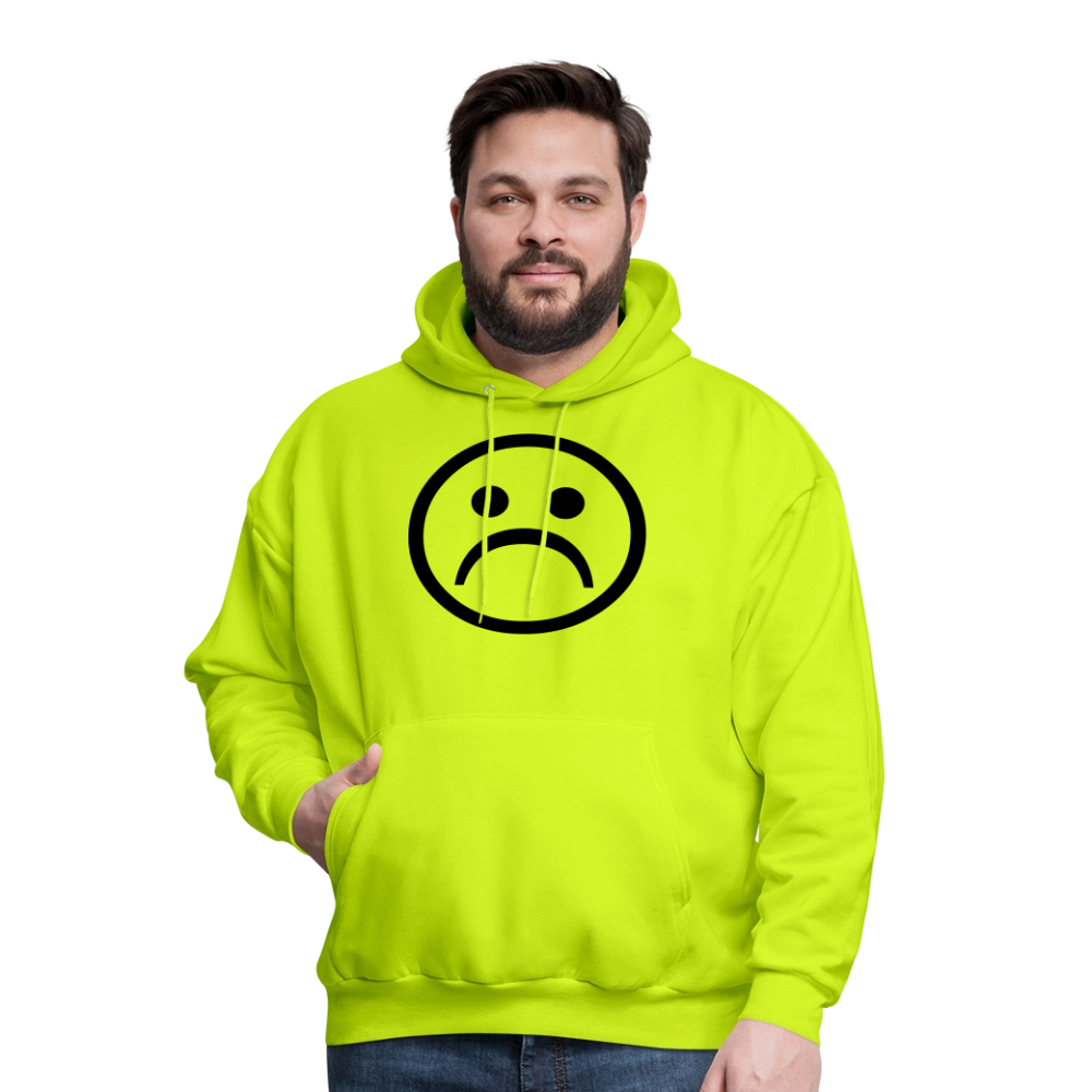 No Friends No Problems Unisex Lightweight Terry Hoodie - safety green