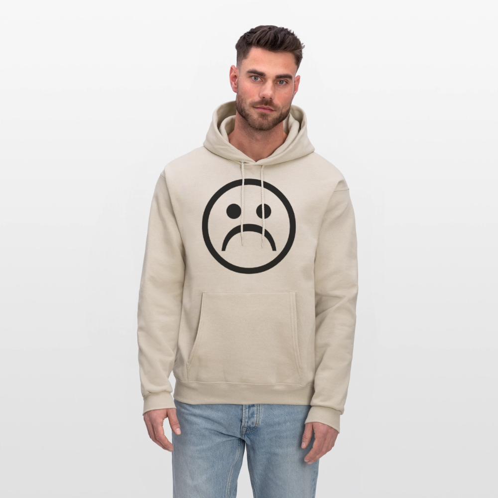 No Friends No Problems Unisex Lightweight Terry Hoodie - Sand