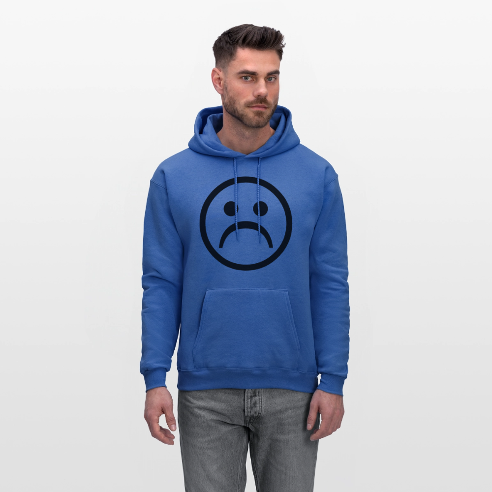 No Friends No Problems Unisex Lightweight Terry Hoodie - royal blue
