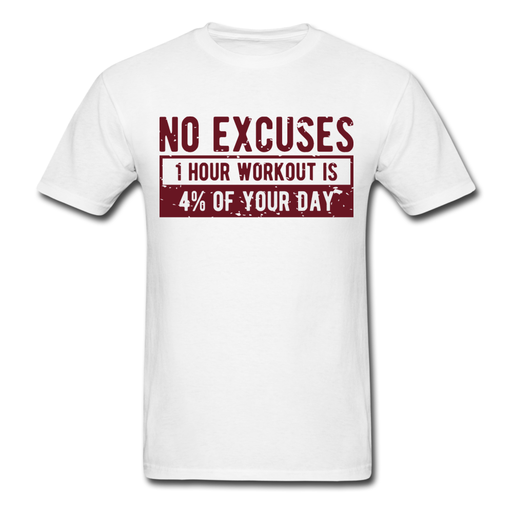NO EXCUSES Unisex T-Shirt - BIZARRE PRINTS