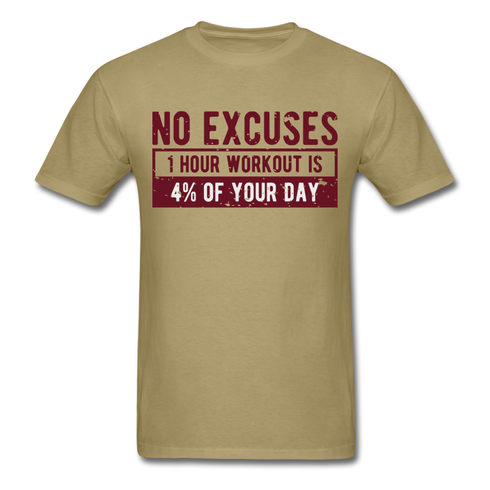 NO EXCUSES Unisex T-Shirt - BIZARRE PRINTS