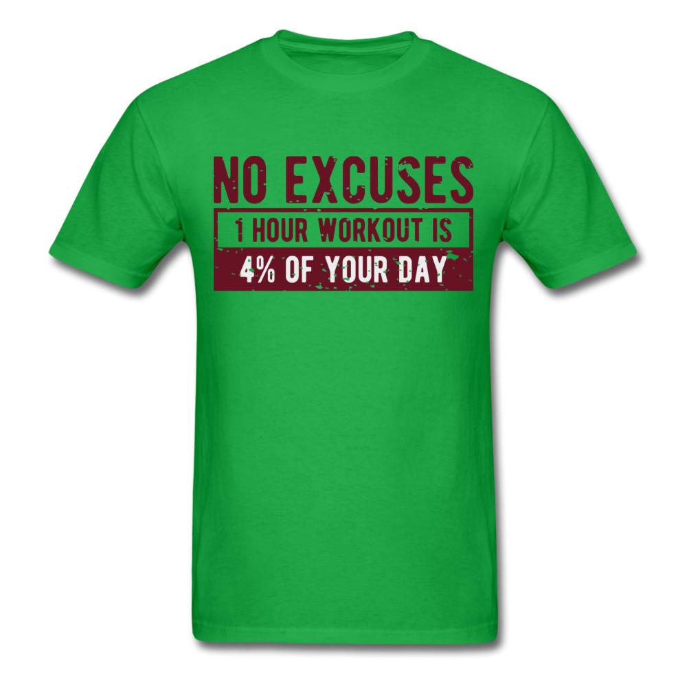 NO EXCUSES Unisex T-Shirt - BIZARRE PRINTS