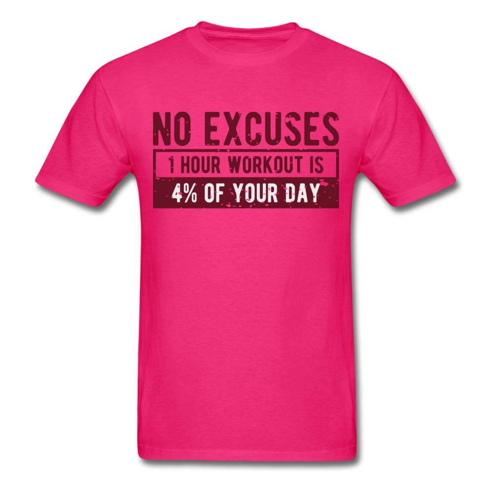 NO EXCUSES Unisex T-Shirt - BIZARRE PRINTS