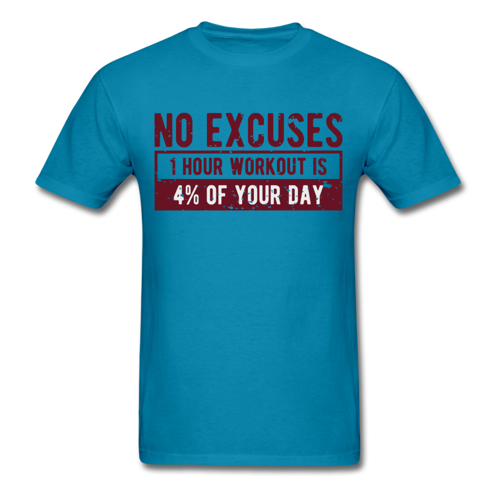 NO EXCUSES Unisex T-Shirt - BIZARRE PRINTS
