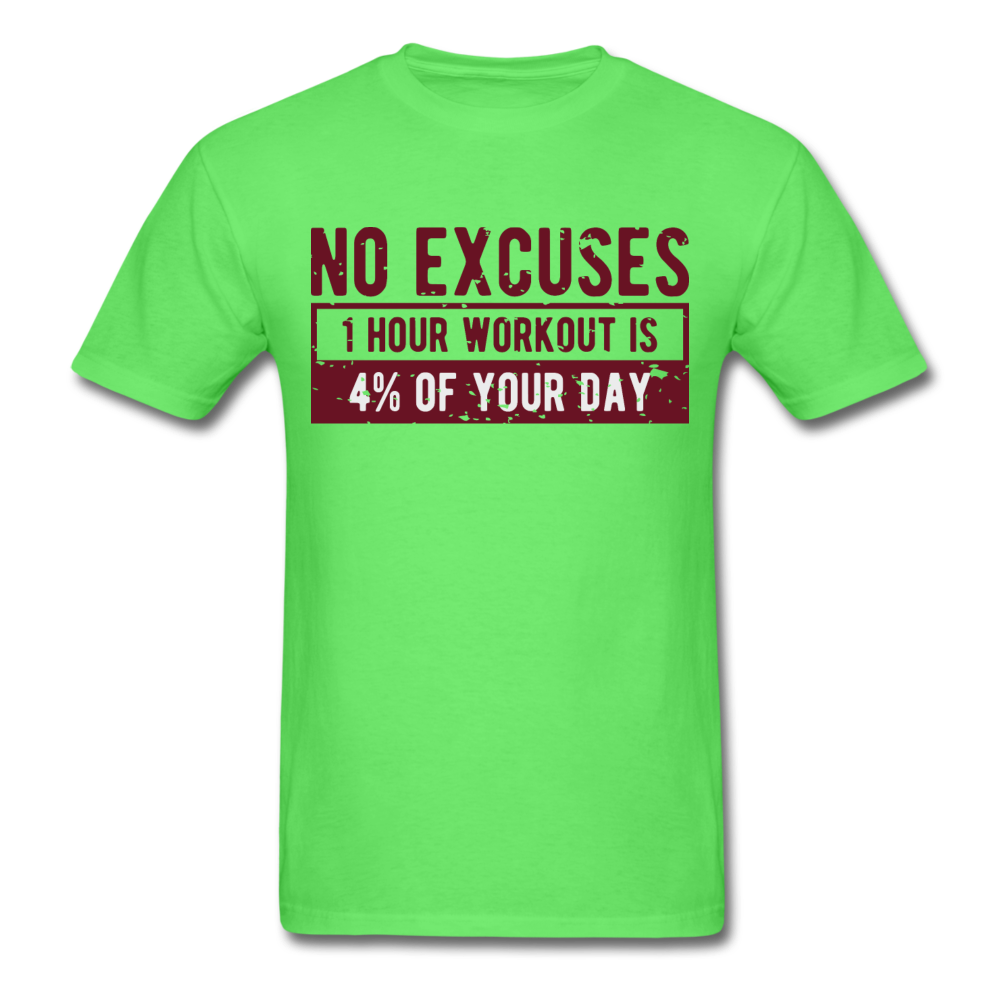 NO EXCUSES Unisex T-Shirt - BIZARRE PRINTS