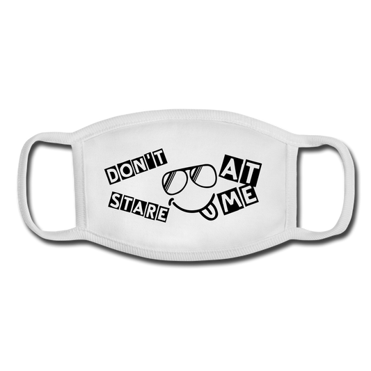 Don't stare at me Youth  funny Face Mask - BIZARRE PRINTS