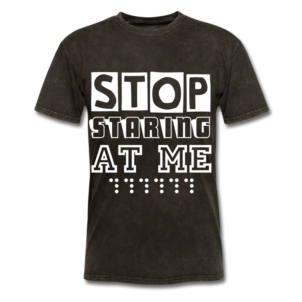 Stop staring at me Unisex T-Shirt - BIZARRE PRINTS