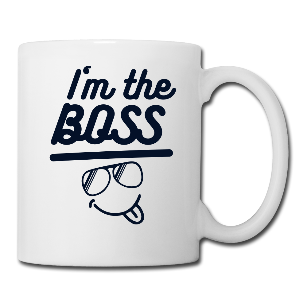 I am the boss Coffee/Tea Mug - BIZARRE PRINTS