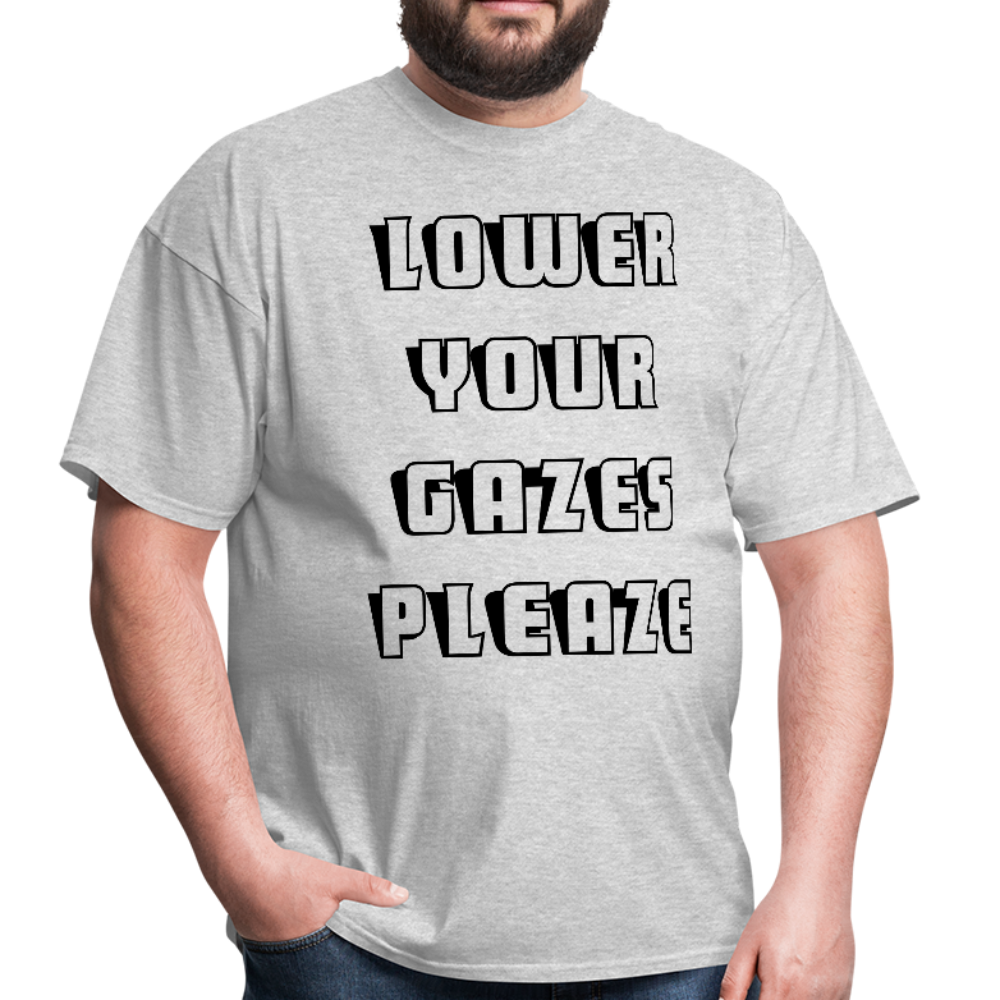 lower your gaze please Unisex T-Shirt - BIZARRE PRINTS