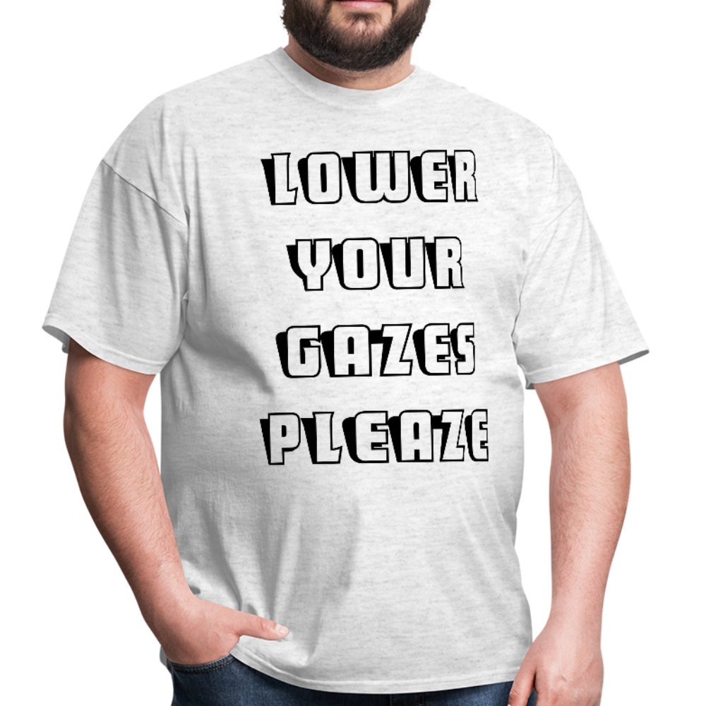 lower your gaze please Unisex T-Shirt - BIZARRE PRINTS