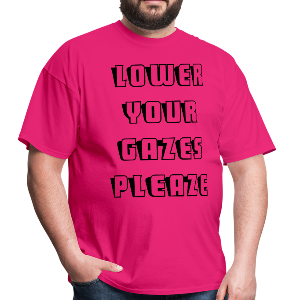 lower your gaze please Unisex T-Shirt - BIZARRE PRINTS