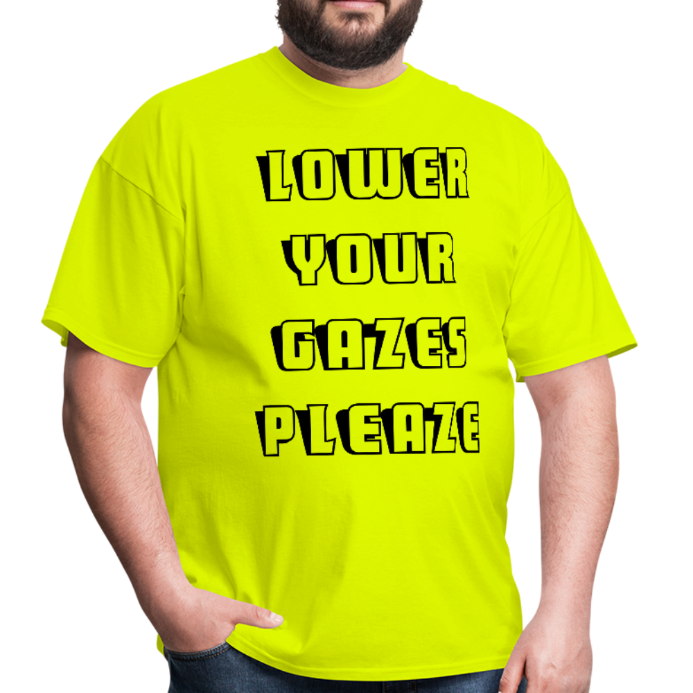 lower your gaze please Unisex T-Shirt - BIZARRE PRINTS