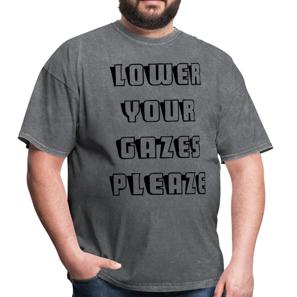 lower your gaze please Unisex T-Shirt - BIZARRE PRINTS