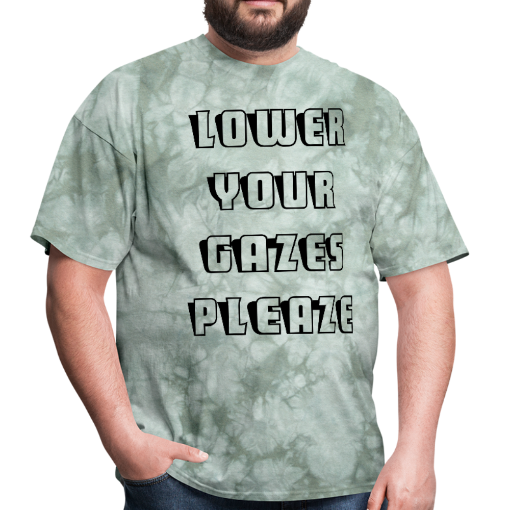 lower your gaze please Unisex T-Shirt - BIZARRE PRINTS
