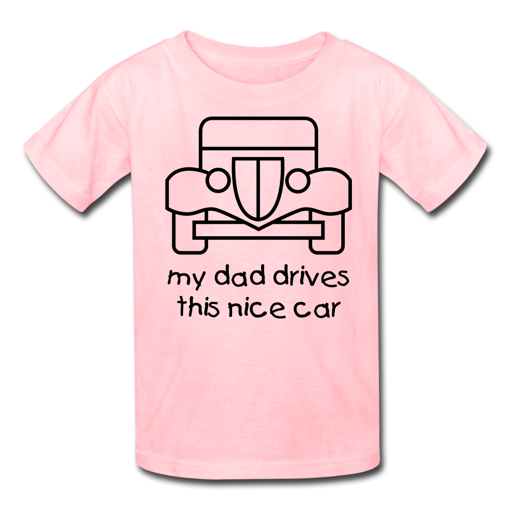 my dad drives this nice car_Kids' T-Shirt - BIZARRE PRINTS