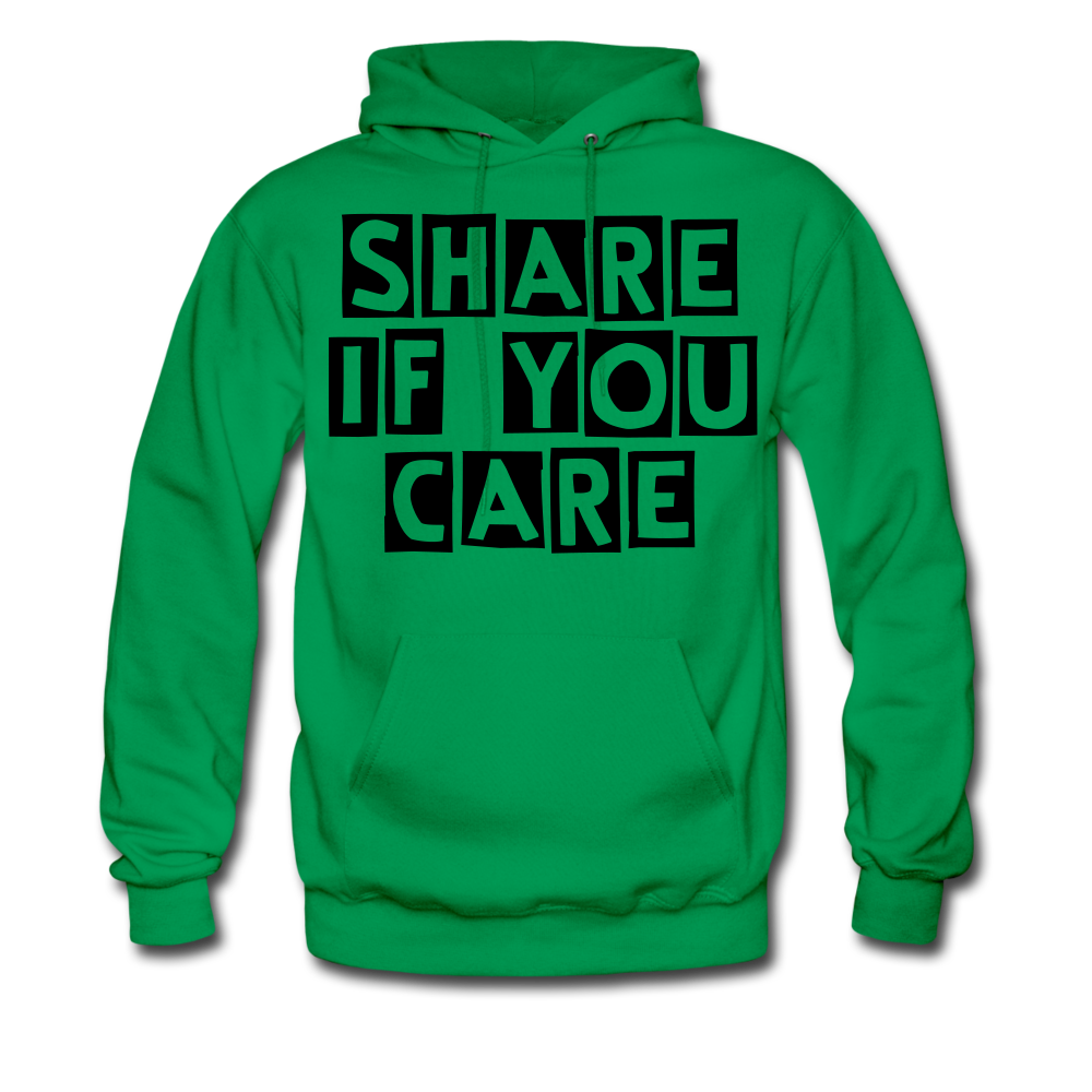 SHARE IF YOU CARE_Unisex Hoodie - BIZARRE PRINTS