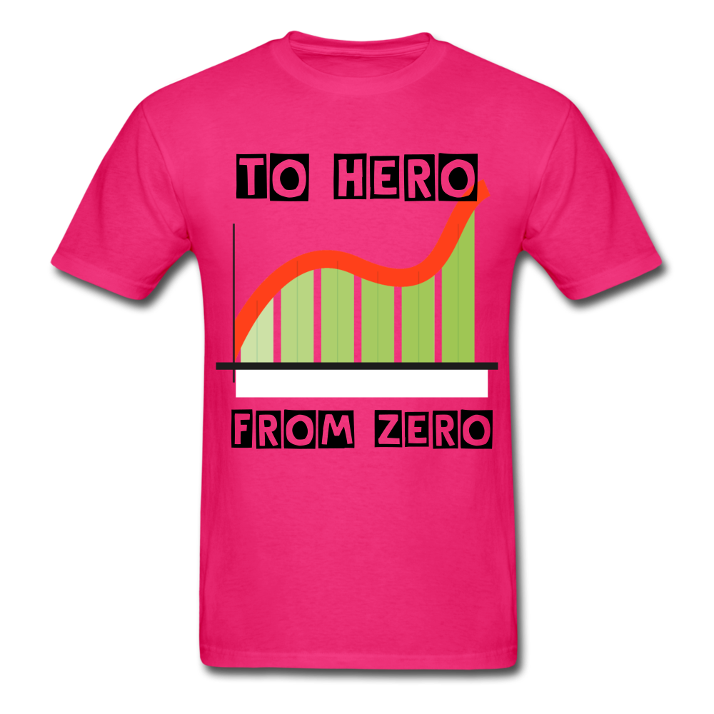 From Zero to Hero unisex Classic T-Shirt - fuchsia